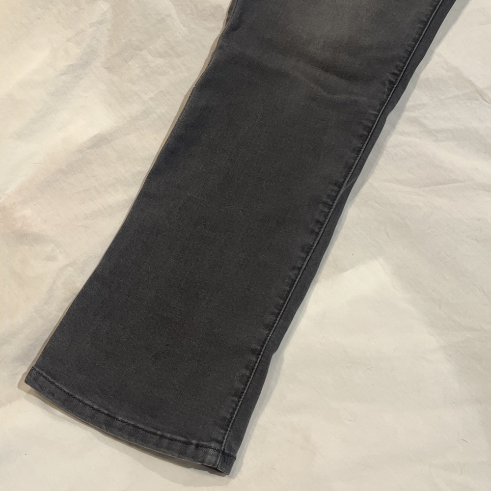 Democracy Jeans Women's "Ab" Solution Gray Straight Leg Pants Size 10 New - Picture 3 of 10